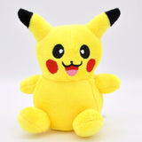 Takara Tomy Pokemon Pikachu Eevee plush toys Jigglypuff Charmander Gengar Bulbasaur Animal Plush Stuffed Toys For children