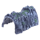 1PCS Plastic 1:87 Scale Model Toy Train Railway Cave Tunnels Sand Table Model Toy