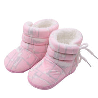 Baby Boy Girl Shoes Soft Sole First Walker Baby Booties Cotton Cartoon Anti-slip Snowshoes Toddler Newborn Shoes Boy