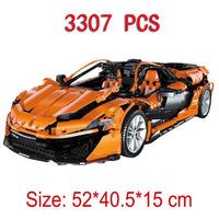 DHL 20086 4031Pcs Technic Car Series Supercar Bugatti Chiron Model Building Blocks Compatible Legoings 42083 Toys Bricks