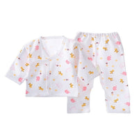 OUTAD Infant Suit Comfortable Newborn Clothing Soft Pure Cotton Underwear Baby Clothing Set Suitable For 0-3 Months All Seasons