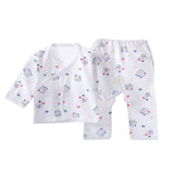 OUTAD Infant Suit Comfortable Newborn Clothing Soft Pure Cotton Underwear Baby Clothing Set Suitable For 0-3 Months All Seasons