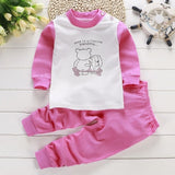 2019 Autumn New Baby Clothing Set Cartoon Cotton Baby Boys Clothing Girls Suit Set 0-3 Year Baby Clothes