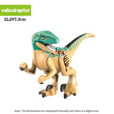 Legoing Jurassic World Park Dinosaur animal Building Blocks figures compatible with Legoed Duploes bricks toys for Childrens