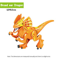 Legoing Jurassic World Park Dinosaur animal Building Blocks figures compatible with Legoed Duploes bricks toys for Childrens