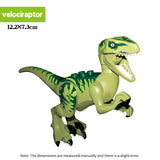 Legoing Jurassic World Park Dinosaur animal Building Blocks figures compatible with Legoed Duploes bricks toys for Childrens