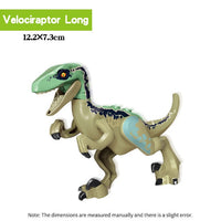 Legoing Jurassic World Park Dinosaur animal Building Blocks figures compatible with Legoed Duploes bricks toys for Childrens