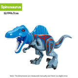 Legoing Jurassic World Park Dinosaur animal Building Blocks figures compatible with Legoed Duploes bricks toys for Childrens