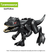 Legoing Jurassic World Park Dinosaur animal Building Blocks figures compatible with Legoed Duploes bricks toys for Childrens