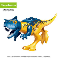 Legoing Jurassic World Park Dinosaur animal Building Blocks figures compatible with Legoed Duploes bricks toys for Childrens