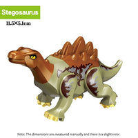 Legoing Jurassic World Park Dinosaur animal Building Blocks figures compatible with Legoed Duploes bricks toys for Childrens