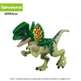 Legoing Jurassic World Park Dinosaur animal Building Blocks figures compatible with Legoed Duploes bricks toys for Childrens