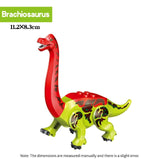 Legoing Jurassic World Park Dinosaur animal Building Blocks figures compatible with Legoed Duploes bricks toys for Childrens