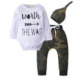 Baby Boy Clothes 2019 Autumn Baby Girl Clothing Sets Newborn Cotton Printed Long Sleeved T-shirt+pants+cap Kids 3pcs Suit