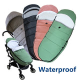 Universal baby stroller accessories Winter socks Sleep Bag Windproof Warm Sleepsack Baby Pushchair Footmuff For Babyzen yoyo