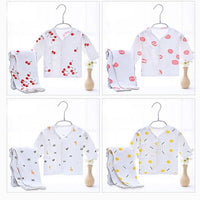 2Pcs/Set Baby Girl Boy Clothes Newborn Clothes Sets Outfit Spring Long Sleeve Infant Clothing Suit Cotton 0-3M