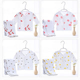 2Pcs/Set Baby Girl Boy Clothes Newborn Clothes Sets Outfit Spring Long Sleeve Infant Clothing Suit Cotton 0-3M