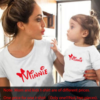 Gourd doll family matching clothes T shirt Women son daughter mum T shirt tops kids baby girl boys casual T shirt