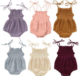 Newborn Infant Kid Baby Girl Bodysuit Romper Jumpsuit Outfit Clothes Set  Ruffle One-Pieces Romper Bodysuit