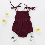 Newborn Infant Kid Baby Girl Bodysuit Romper Jumpsuit Outfit Clothes Set  Ruffle One-Pieces Romper Bodysuit