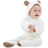 Baby Rompers Newborn Baby Girl Clothes Set Cute 3D Bear Ear Jumpsuit Baby Boy Clothes Set Rompers Warm Baby Clothing Set