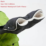 Winter Warme Stroller Gloves Newborn Baby Push Chair Windproof Gloves Waterproof Fleece Pram Accessories