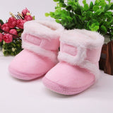 Baby Boy Girl Shoes Soft Sole First Walker Baby Booties Cotton Cartoon Anti-slip Snowshoes Toddler Newborn Shoes Boy