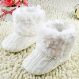 Baby Boy Girl Shoes Soft Sole First Walker Baby Booties Cotton Cartoon Anti-slip Snowshoes Toddler Newborn Shoes Boy