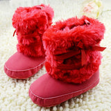 Baby Boy Girl Shoes Soft Sole First Walker Baby Booties Cotton Cartoon Anti-slip Snowshoes Toddler Newborn Shoes Boy