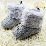 Baby Boy Girl Shoes Soft Sole First Walker Baby Booties Cotton Cartoon Anti-slip Snowshoes Toddler Newborn Shoes Boy