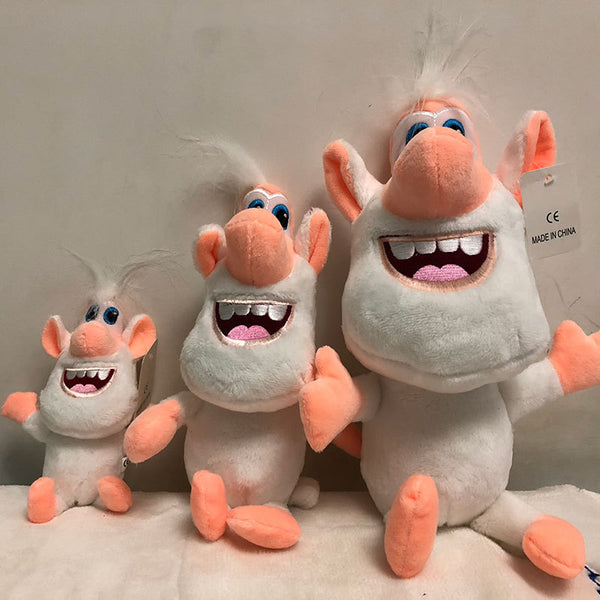 Hot Selling Currently Available Russia Cartoon White Pig Booba Buba Plush Toys Gift Doll Toy