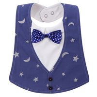 Fashion Baby Bibs Waterproof Baby Tuxedo Feeding Saliva Towel boy Eating Accessory Soft Baby Stuff 0-3 Years Baby Bibs