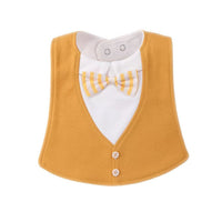 Fashion Baby Bibs Waterproof Baby Tuxedo Feeding Saliva Towel boy Eating Accessory Soft Baby Stuff 0-3 Years Baby Bibs