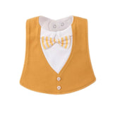 Fashion Baby Bibs Waterproof Baby Tuxedo Feeding Saliva Towel boy Eating Accessory Soft Baby Stuff 0-3 Years Baby Bibs