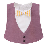 Fashion Baby Bibs Waterproof Baby Tuxedo Feeding Saliva Towel boy Eating Accessory Soft Baby Stuff 0-3 Years Baby Bibs