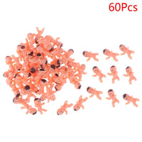 10/20/60Pcs 1 Inch Mini Plastic Baby Kids Toys High Quality