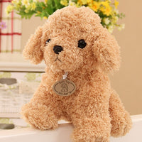 18/25 cm Simulation Teddy Dog Poodle Plush Toys Cute Animal Suffed Doll  for Christmas Gift