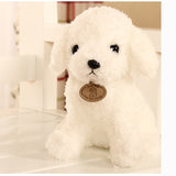 18/25 cm Simulation Teddy Dog Poodle Plush Toys Cute Animal Suffed Doll  for Christmas Gift