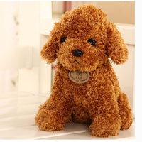 18/25 cm Simulation Teddy Dog Poodle Plush Toys Cute Animal Suffed Doll  for Christmas Gift