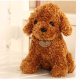 18/25 cm Simulation Teddy Dog Poodle Plush Toys Cute Animal Suffed Doll  for Christmas Gift