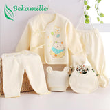 Newborn baby suits pure cotton ( 5pcs/set)  baby fashion underwear 15 colors sets Infant unisex suit