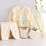 Newborn baby suits pure cotton ( 5pcs/set)  baby fashion underwear 15 colors sets Infant unisex suit