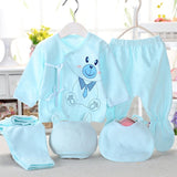 Newborn baby suits pure cotton ( 5pcs/set)  baby fashion underwear 15 colors sets Infant unisex suit