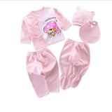 Newborn baby suits pure cotton ( 5pcs/set)  baby fashion underwear 15 colors sets Infant unisex suit