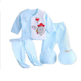 Newborn baby suits pure cotton ( 5pcs/set)  baby fashion underwear 15 colors sets Infant unisex suit
