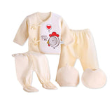 Newborn baby suits pure cotton ( 5pcs/set)  baby fashion underwear 15 colors sets Infant unisex suit