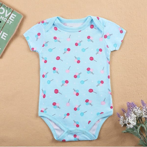 2017 Newly Retail Baby Girl Rompers Lovely Cotton Jumpsuit Kids Clothes Newborn Conjoined Creeper Roupas Body Suit