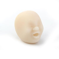 Novelty Resin Funny Gags Practical Jokes Vent Human Face Anti Stress Ball Halloween Scented Squeeze Toy Geek Reliever Squeeze