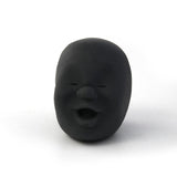 Novelty Resin Funny Gags Practical Jokes Vent Human Face Anti Stress Ball Halloween Scented Squeeze Toy Geek Reliever Squeeze