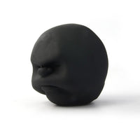 Novelty Resin Funny Gags Practical Jokes Vent Human Face Anti Stress Ball Halloween Scented Squeeze Toy Geek Reliever Squeeze